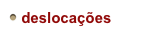  deslocações